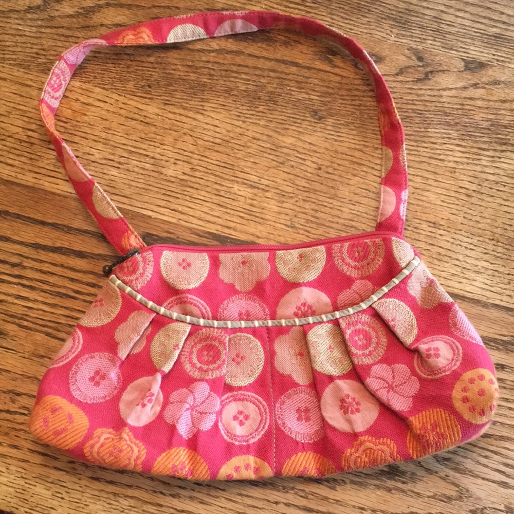 Maruca Design Handmade Pink Cloth Purse